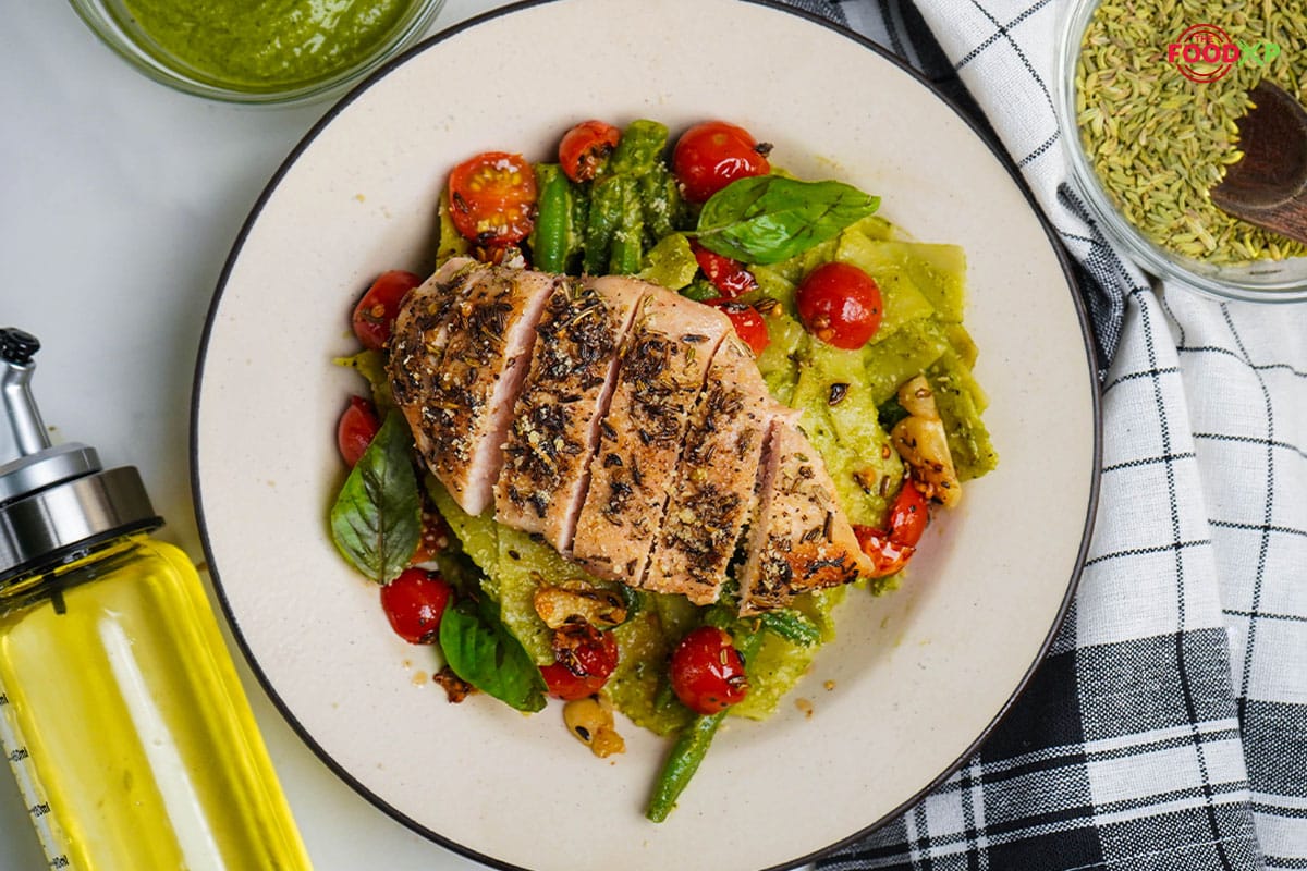 How to Make Jamie Oliver Pesto Chicken Pasta at Home